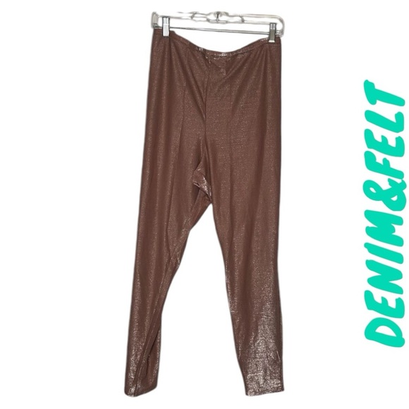 SKIMS Shimmer Leggings/Pants | Color: Umber | NEW/NWT!!🤎🤎 - Picture 2 of 12